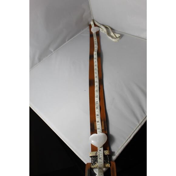 Vintage Genuine Python Belt Lai Made in USA Metallic Accents Size 27 - Picture 8 of 9